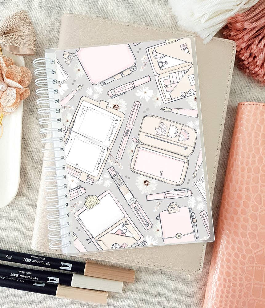 Sticker Book - Carnet de rangement à stickers Holographic Doodles - Hello Petite Paper