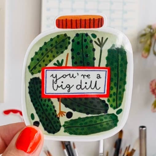 Sticker BIG DILL - Daria Solak