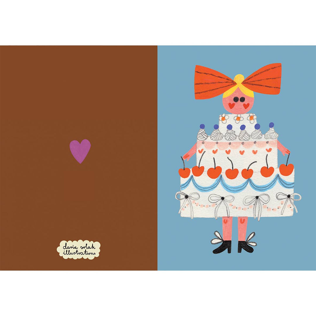 Carte CAKE GIRL - Daria Solak