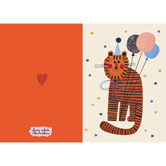 Carte PARTY TIGER - Daria Solak