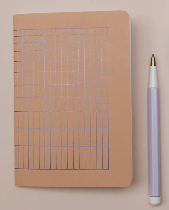 Bullet Journal A6 10x14,5cm Nougat - Petit Carnet Pointillés 48 Pages - Tinne+Mia