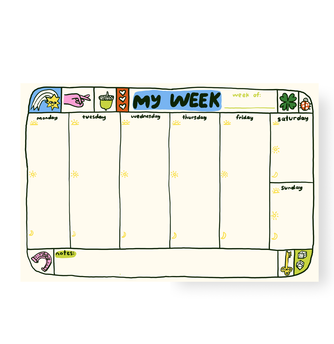 Planner My Week - People I&
