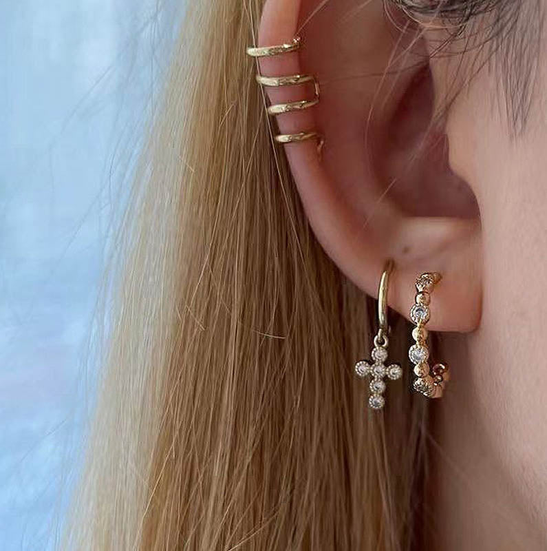 Earcuff Joris - bijoux - bague d’oreille serpent - Les Cléias