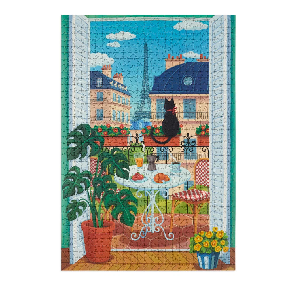 Puzzle Breakfast In Paris - boîte - Balvi