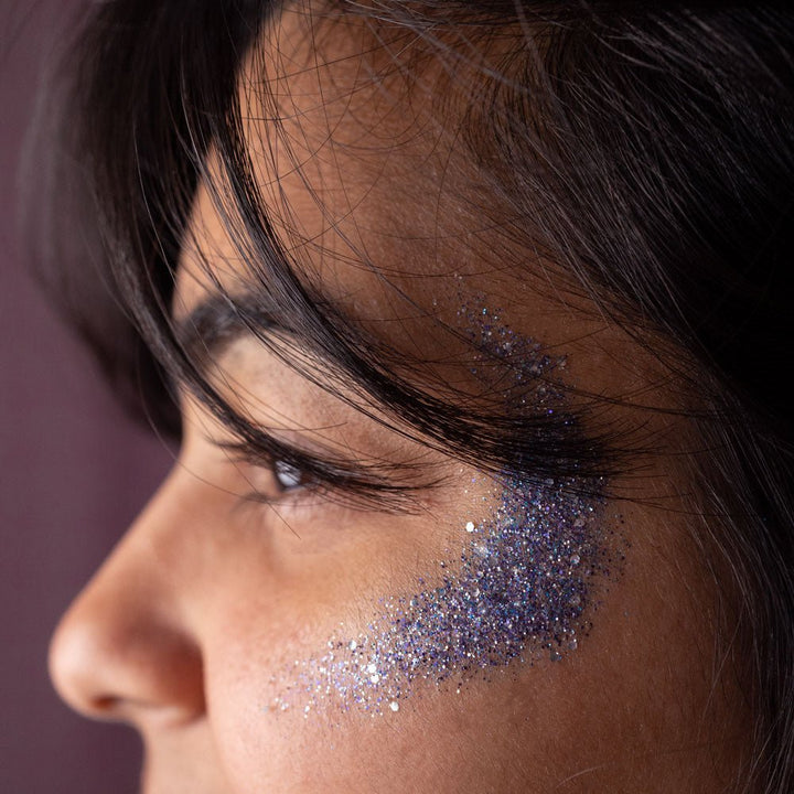 Paillettes Indiglow portées