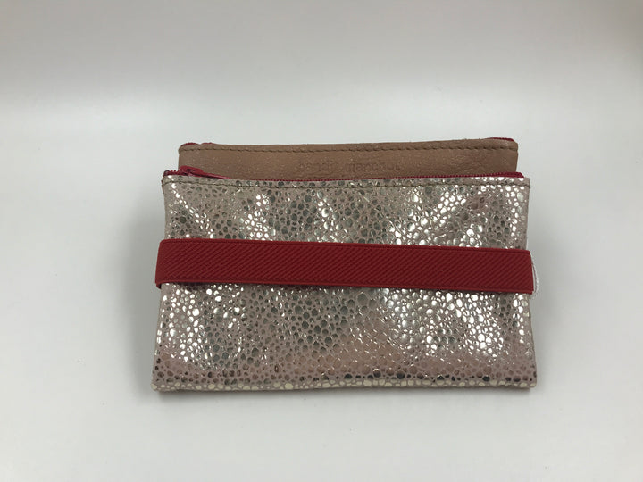 Porte monnaie cuir siamois M - Bandit Manchot