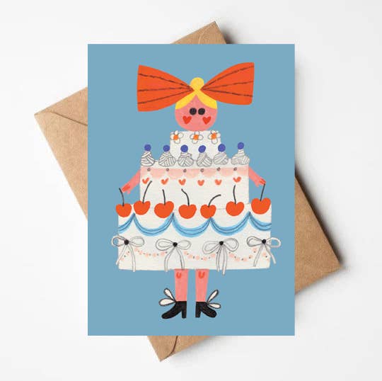 Carte CAKE GIRL - Daria Solak