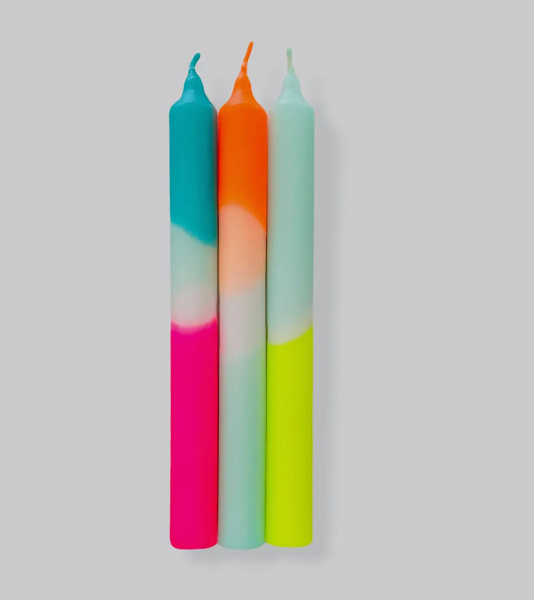 Bougies Dip Dye Neon -  Pinkstories