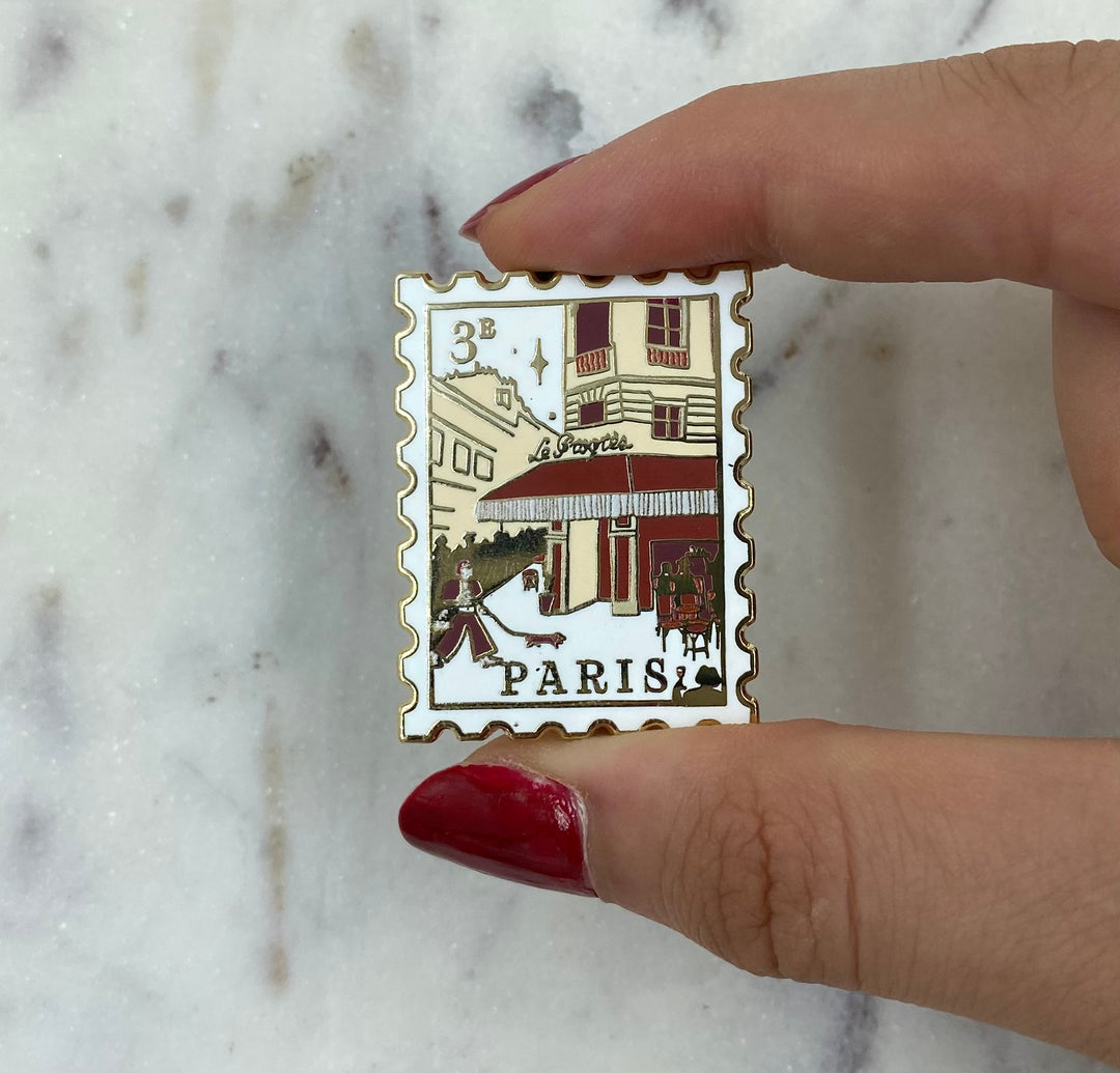 Pin's - Timbre Paris 3e - Sous le Ciel du 3ème