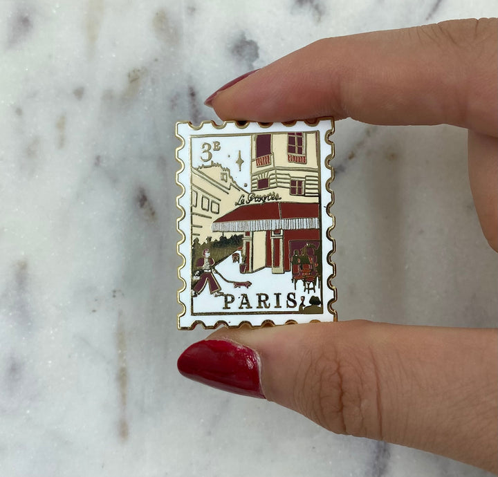 Pin's - Timbre Paris 3e - Sous le Ciel du 3ème