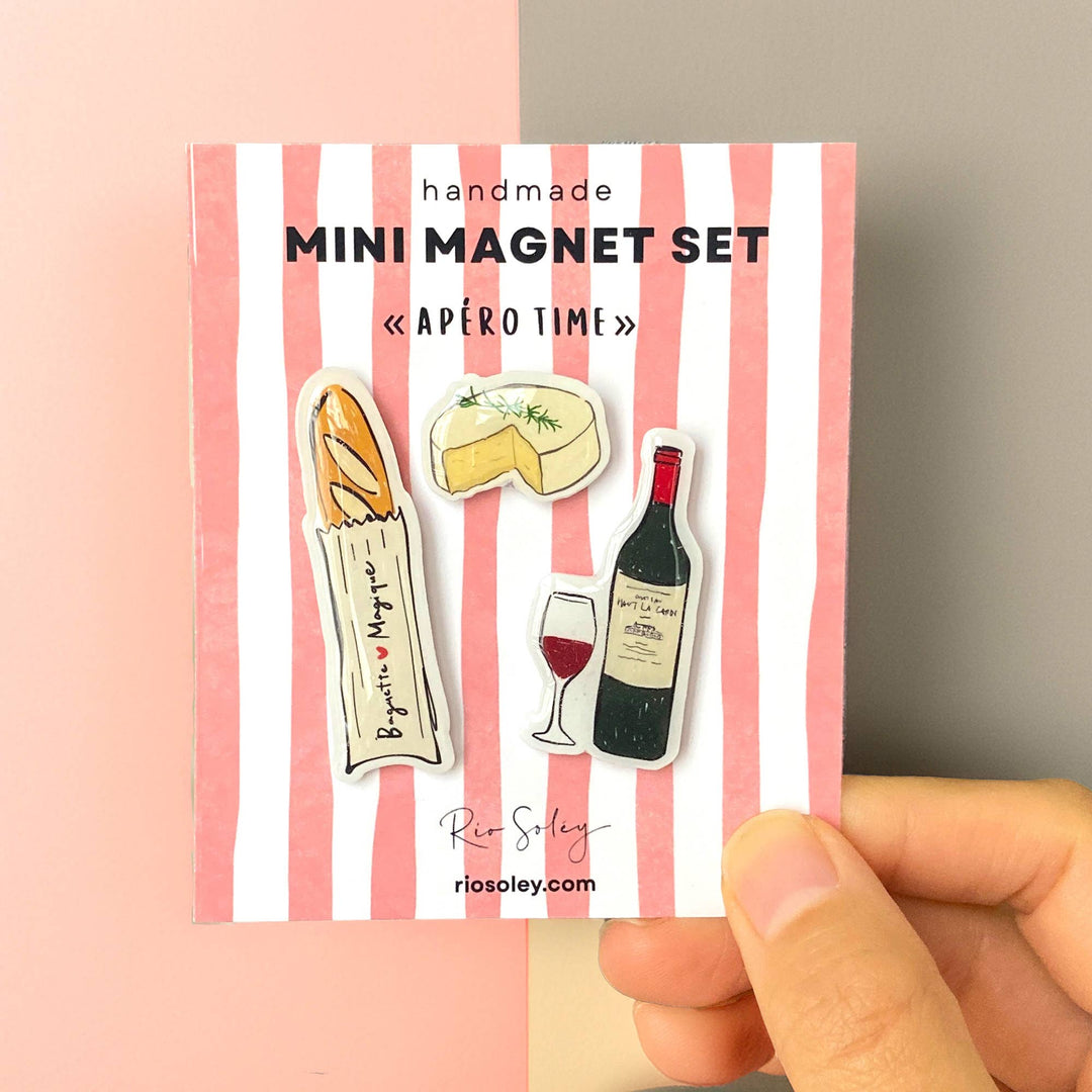 Set de 3 magnets – Apéro Time – Rio Soléy