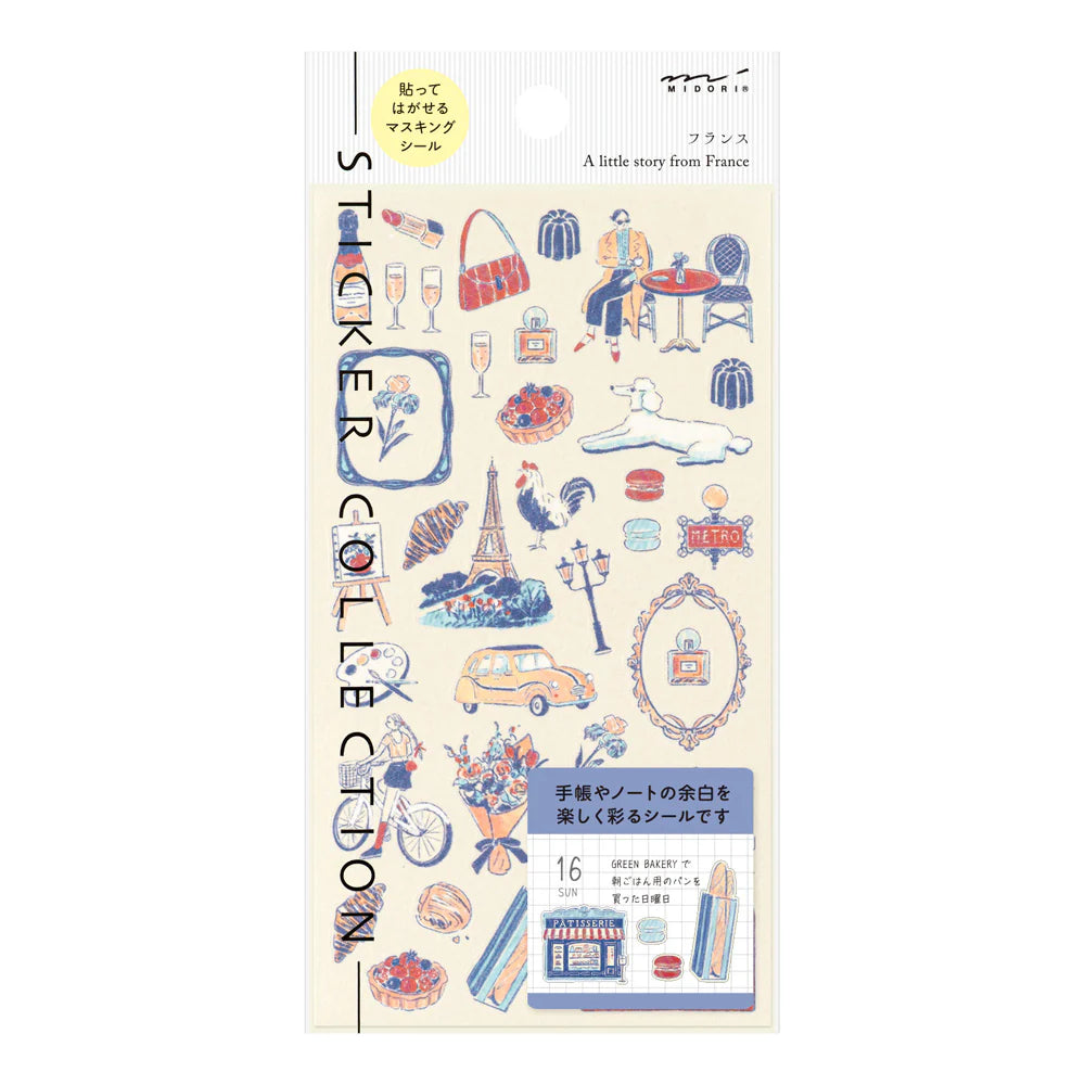 Stickers chat, chien, smiley - Midori