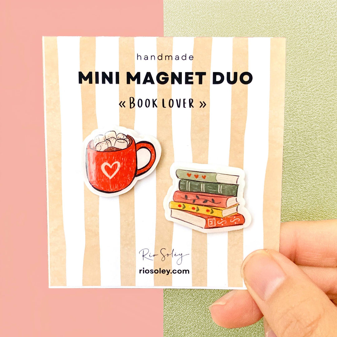 Duo de magnets – Book Lover – Rio Soléy