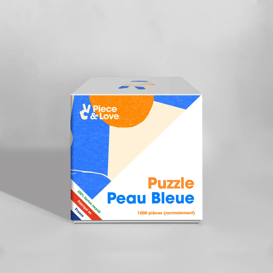 Puzzle 1000 pièces - Peau bleue- Piece&love