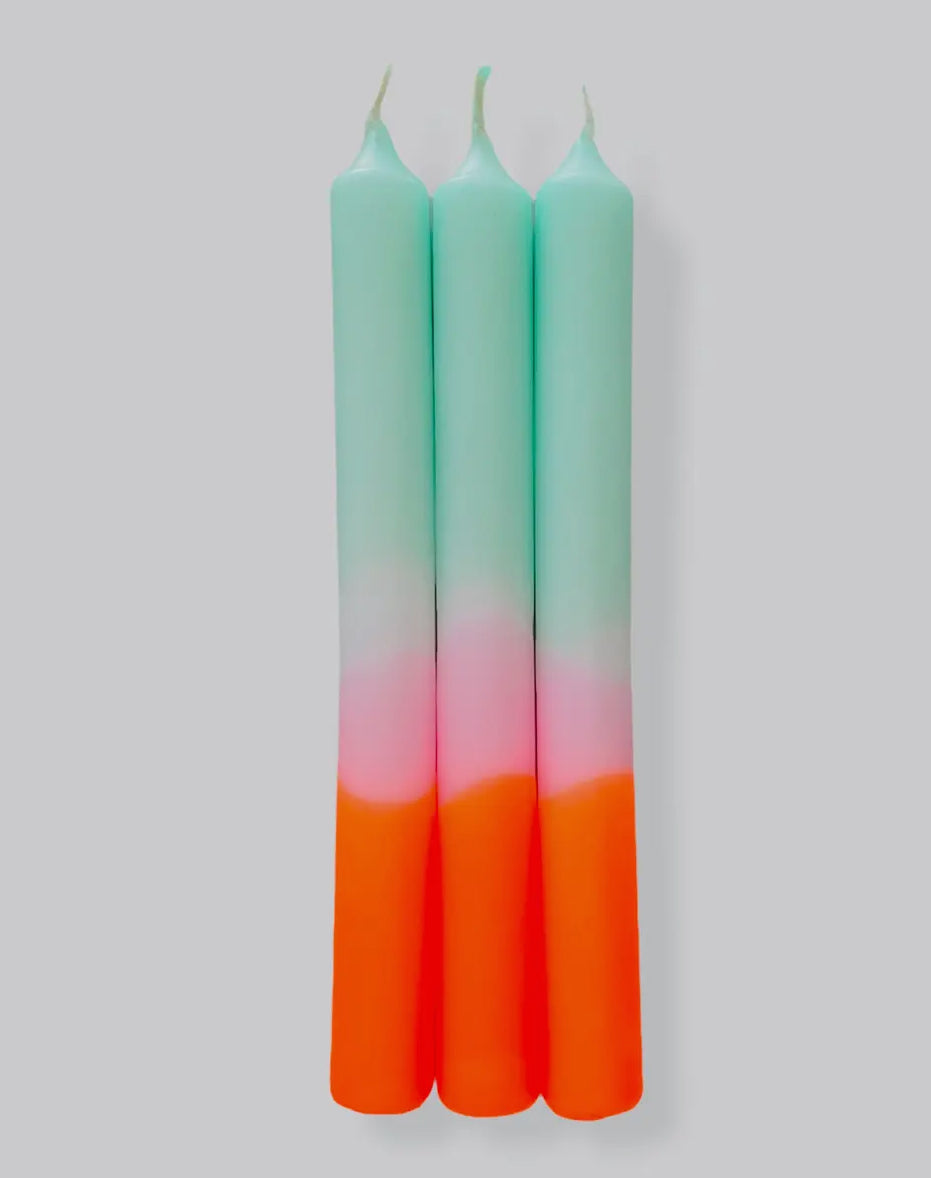 Bougies Dip Dye Neon -  Pinkstories
