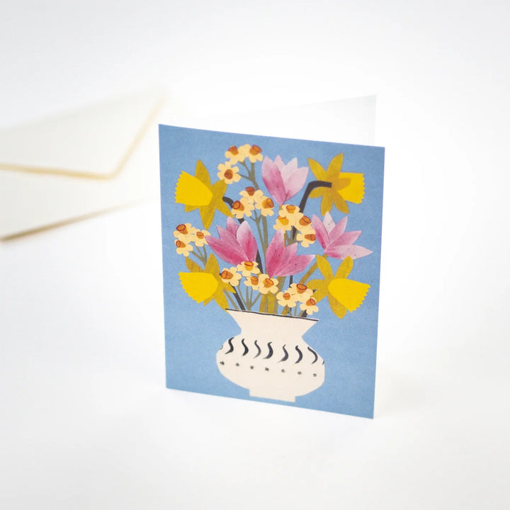 Carte fleurs de printemps Hadley