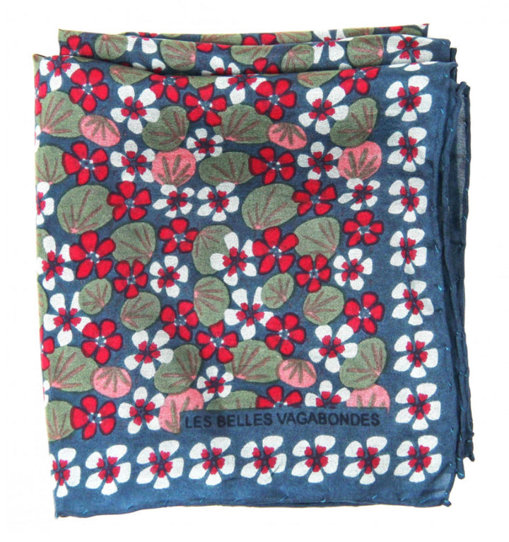 Mini foulard – 50 × 50 cm – Les Belles Vagabondes