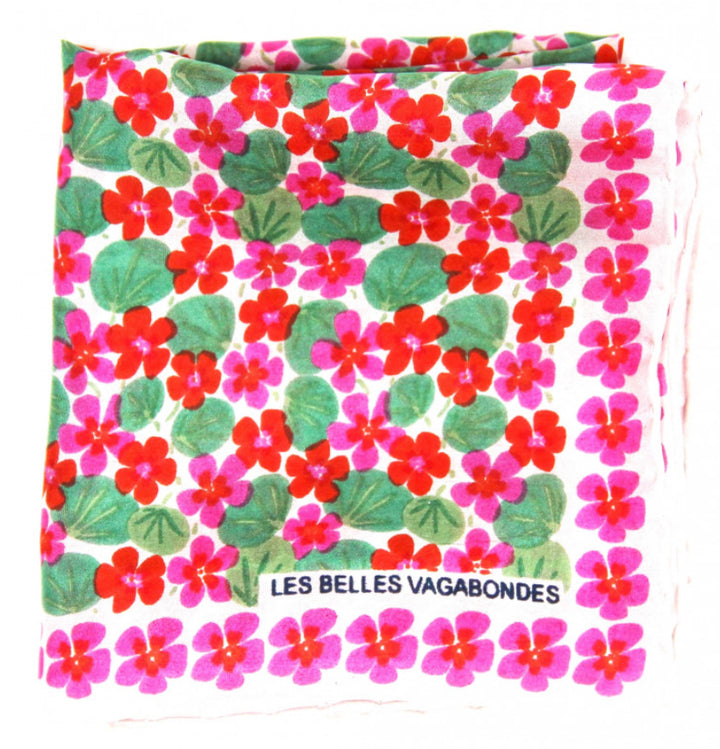 Mini foulard – 50 × 50 cm – Les Belles Vagabondes