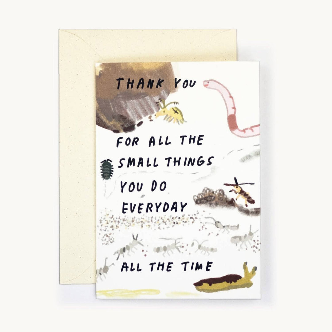 Carte merci pour toutes les petites choses Hadley