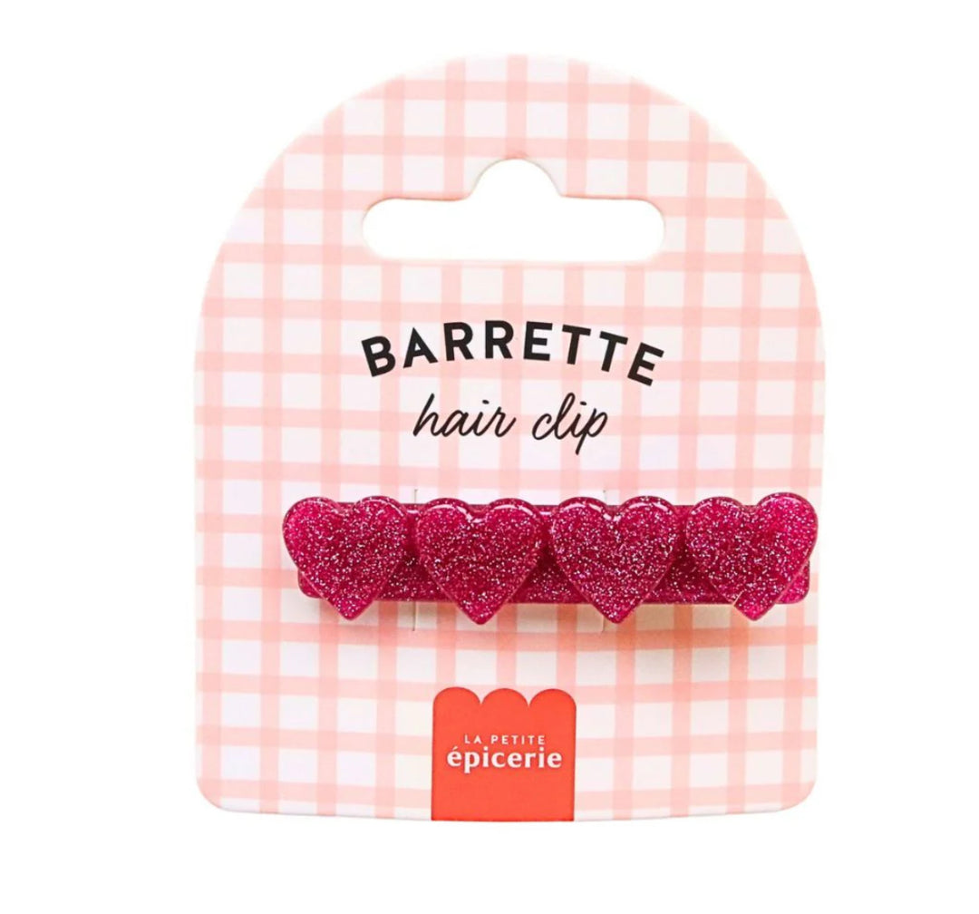 Barrette Coeurs - La petite épicerie