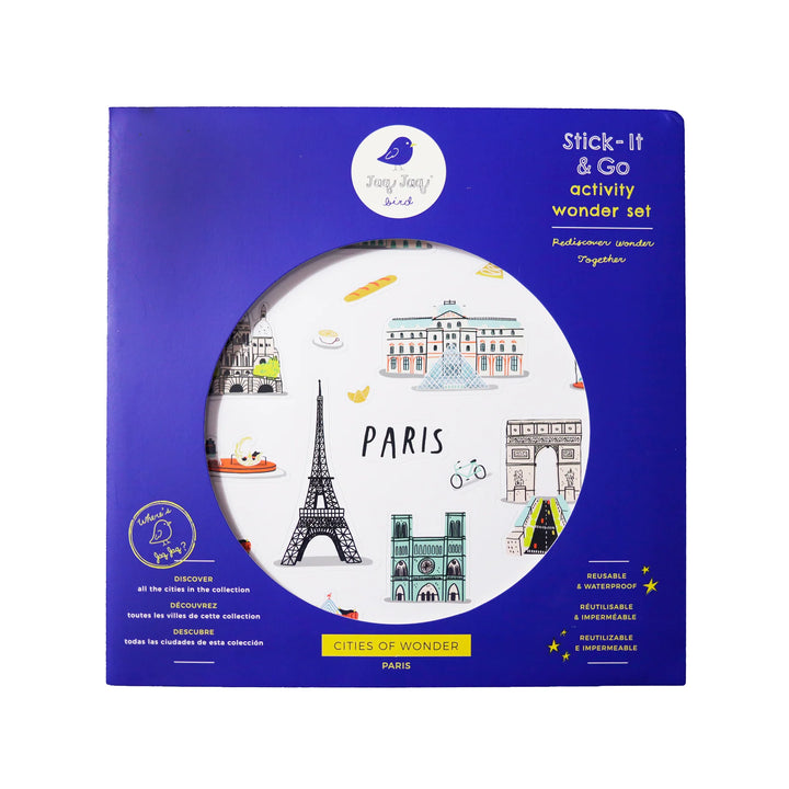 Carte de Paris Stick-it and Go - Jaq Jaq bird