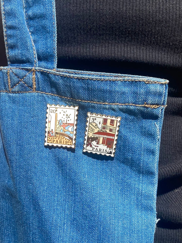 Pin's - Timbre Paris 3e - Sous le Ciel du 3ème