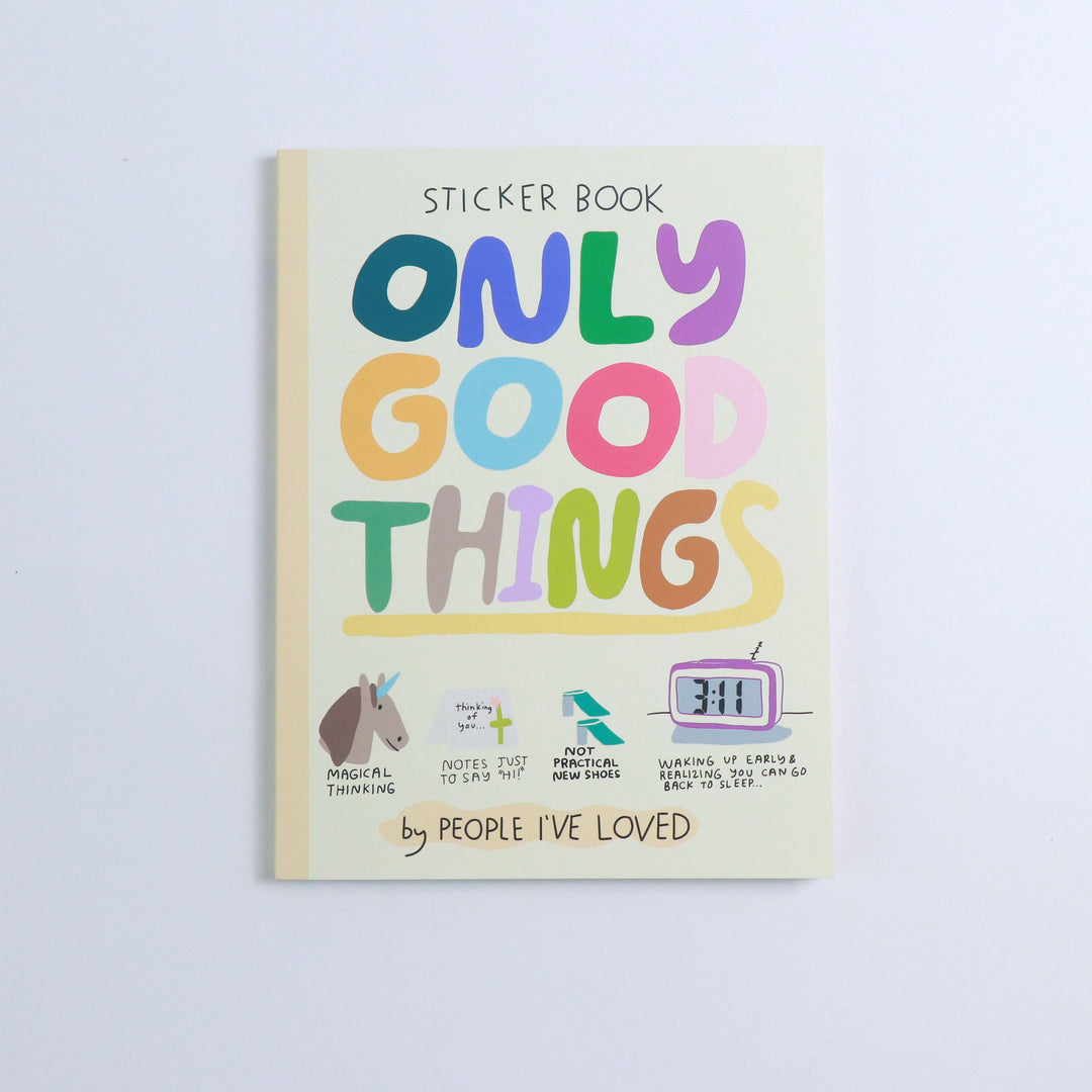 Carnet de stickers Only Good Things - People I&