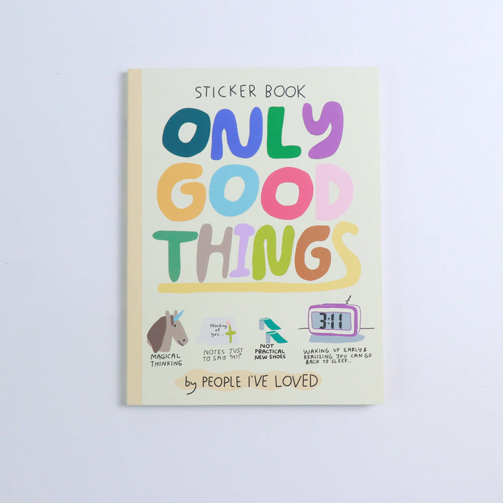 Carnet de stickers Only Good Things - People I&
