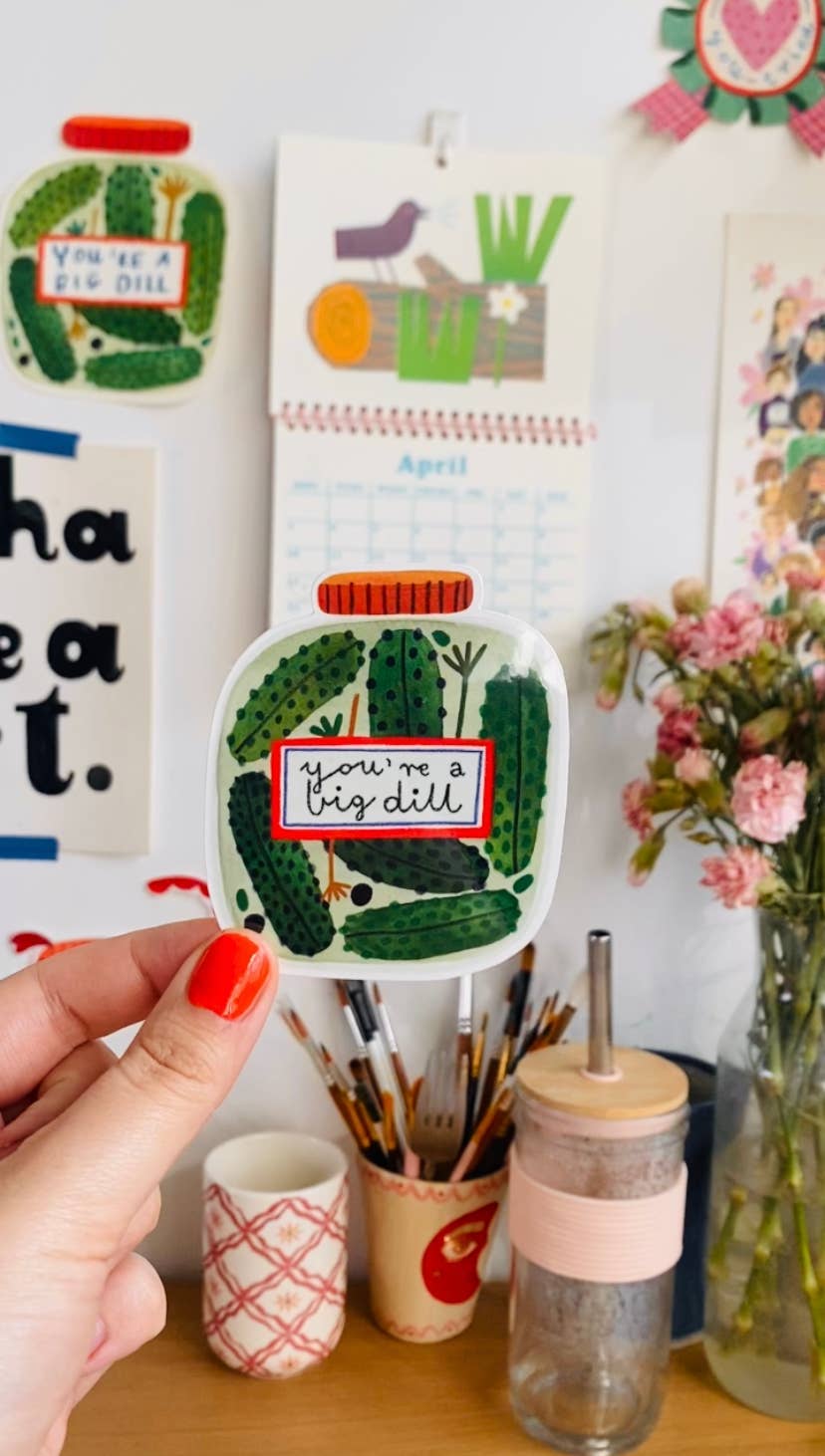 Sticker BIG DILL - Daria Solak