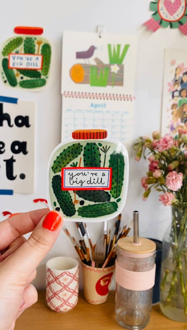 Sticker BIG DILL - Daria Solak