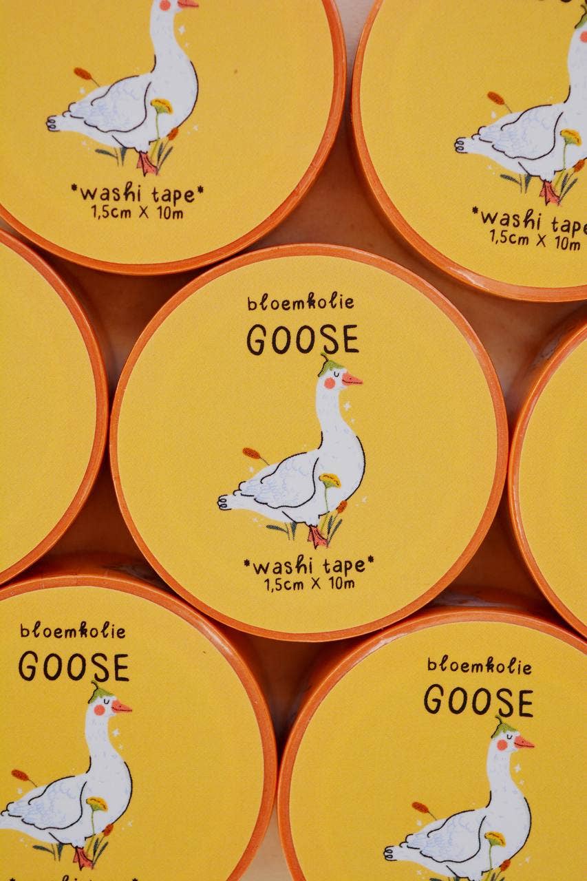 Washi tape Oies - Bloemkolie
