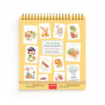 Cartes de voyage à l'aquarelle - Travel Book - La Petite Epicerie