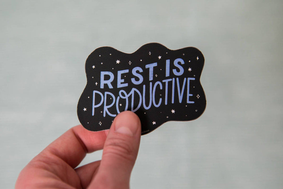 Sticker Rest is Productive