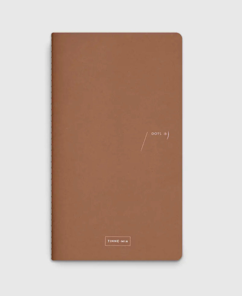 Recharge Carnet Pointillés Rose Dawn - Cahier 64 Pages Papier Japonais - Tinne+Mia