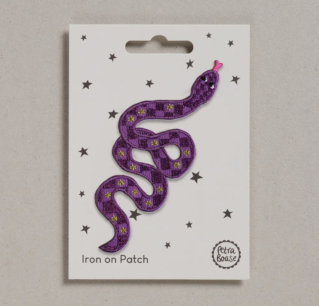 Patch thermocollant - Serpent violet