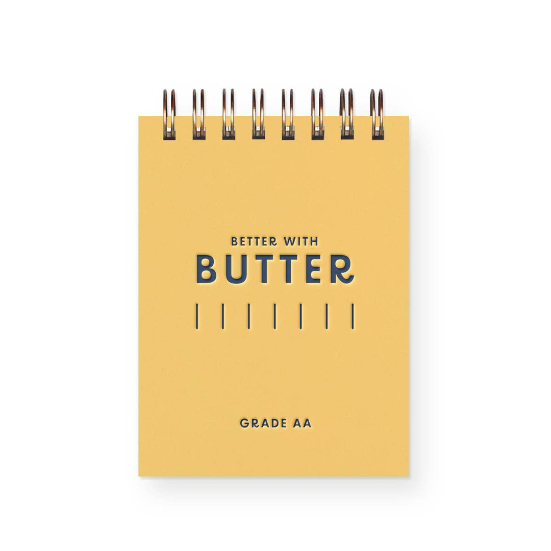 Carnet de poche « Better With Butter »