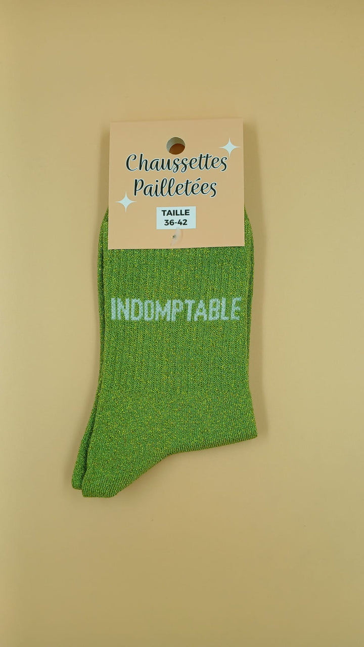 Chaussettes paillettées