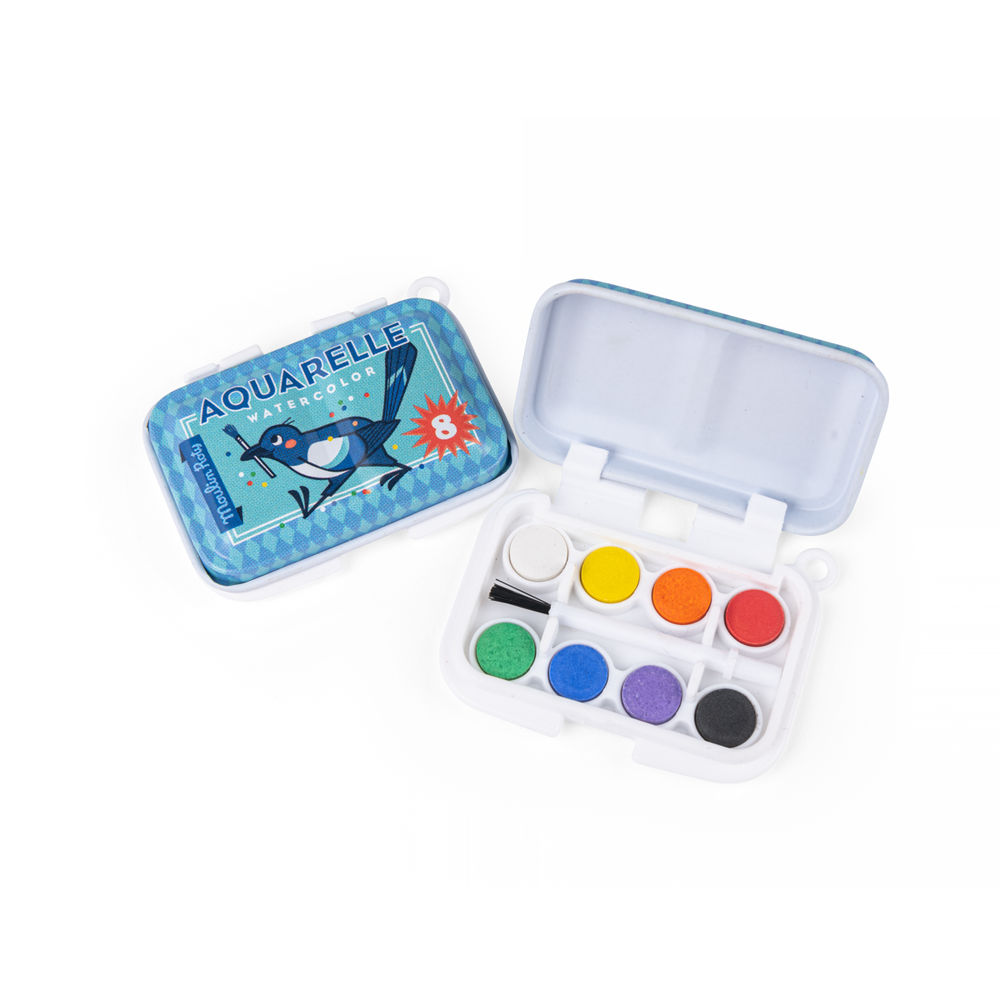 Mini palette aquarelle bleue - Moulin Roty