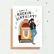 Carte Have A Rockin Birthday - Jade Fisher