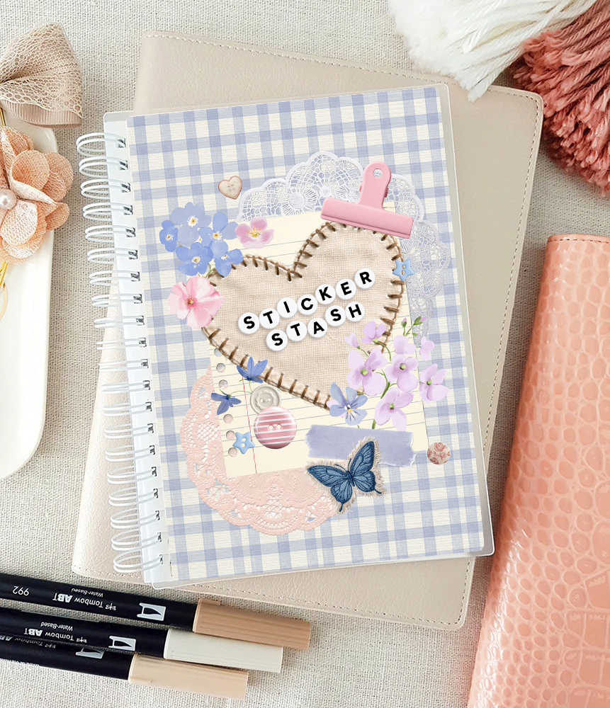 Sticker Book - Carnet de rangement à stickers Sticker Stash - Hello Petite Paper