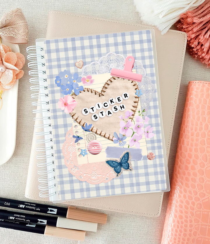 Sticker Book - Carnet de rangement à stickers Sticker Stash - Hello Petite Paper