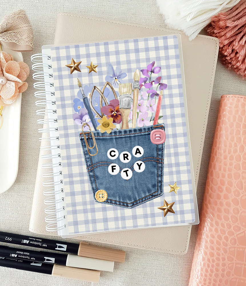 Sticker Book - Carnet de rangement à stickers Crafty - Hello Petite Paper