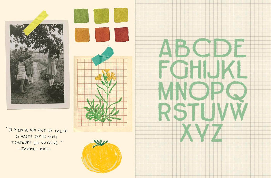 Carnet de stickers le bazar - Zoé de las cases - La maison hachette