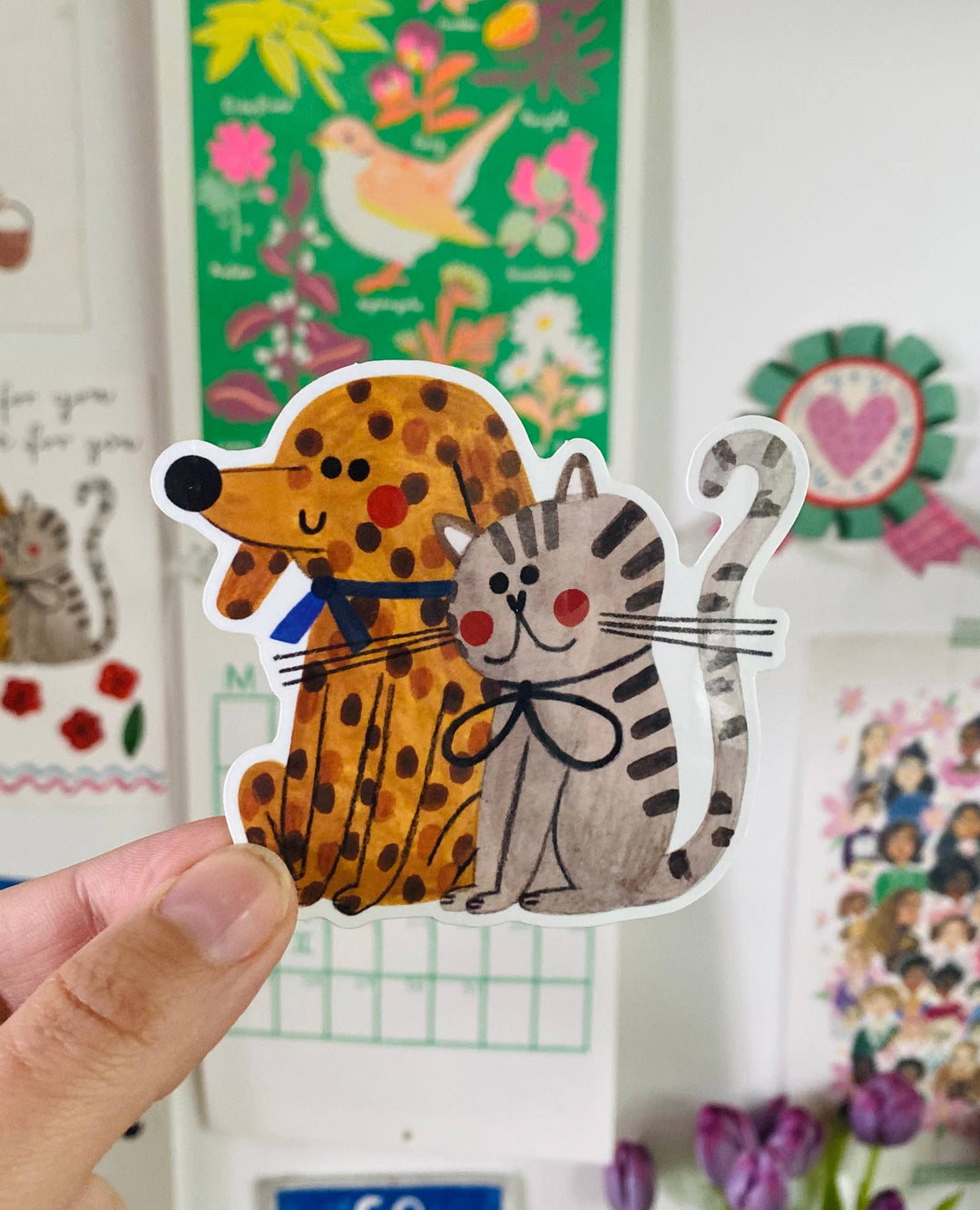 Sticker CAT&DOG - Daria Solak