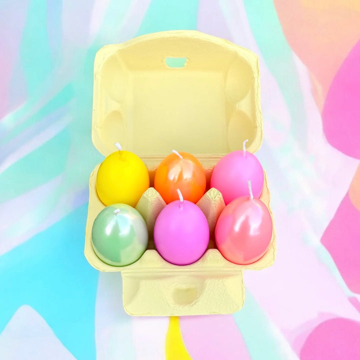 Bougies Œufs de Pâques -  Pinkstories