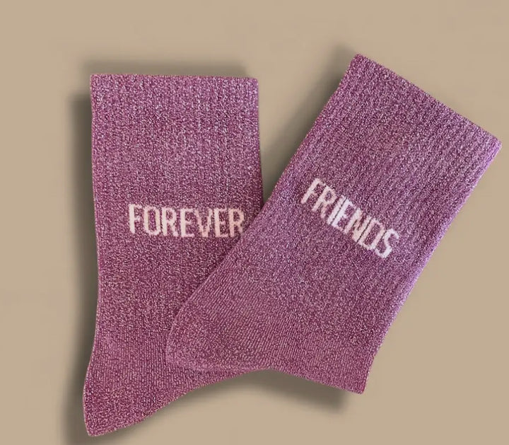 Paire de chaussettes paillettes