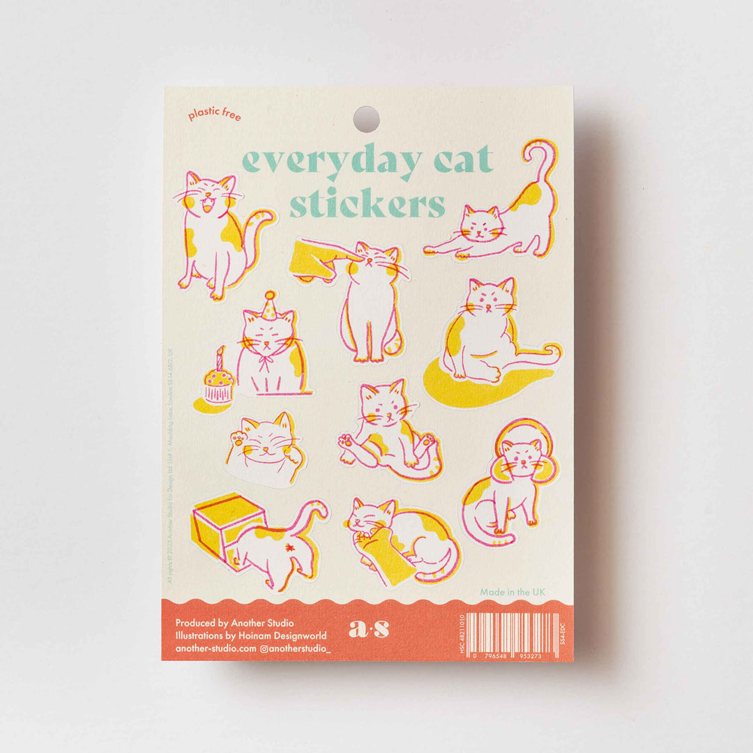 Planche de stickers - Everyday Cat - Another Studio