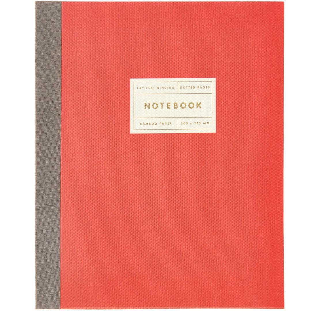 Carnet de notes L Rouge fluo - Paper Poetry