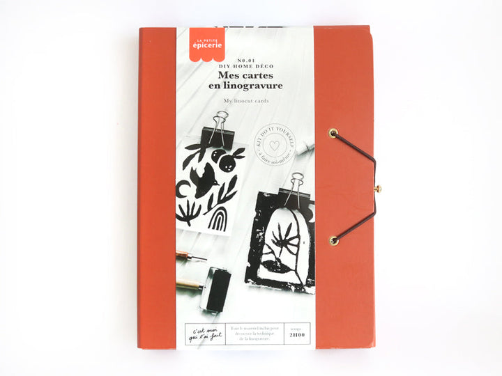 DIY Home Deco - Mes cartes en linogravure