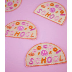 Patch Thermocollant - Too cool for school - Malicieuse